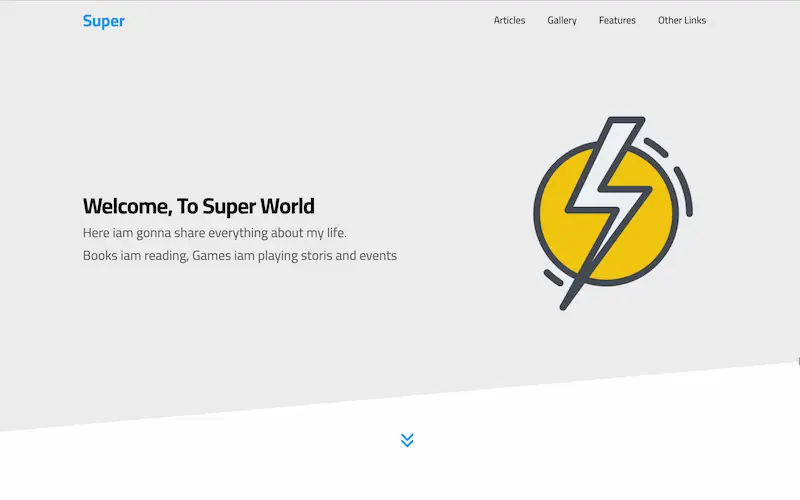 Responsive project built with HTML and CSS